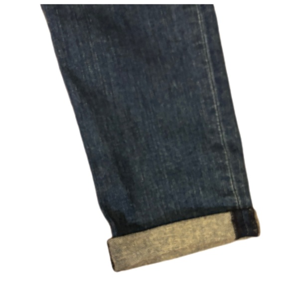 HUDSON JEANS Ginny Straight w/ Cuff Point Break Color Size 28/ US 6 - Picture 4 of 12